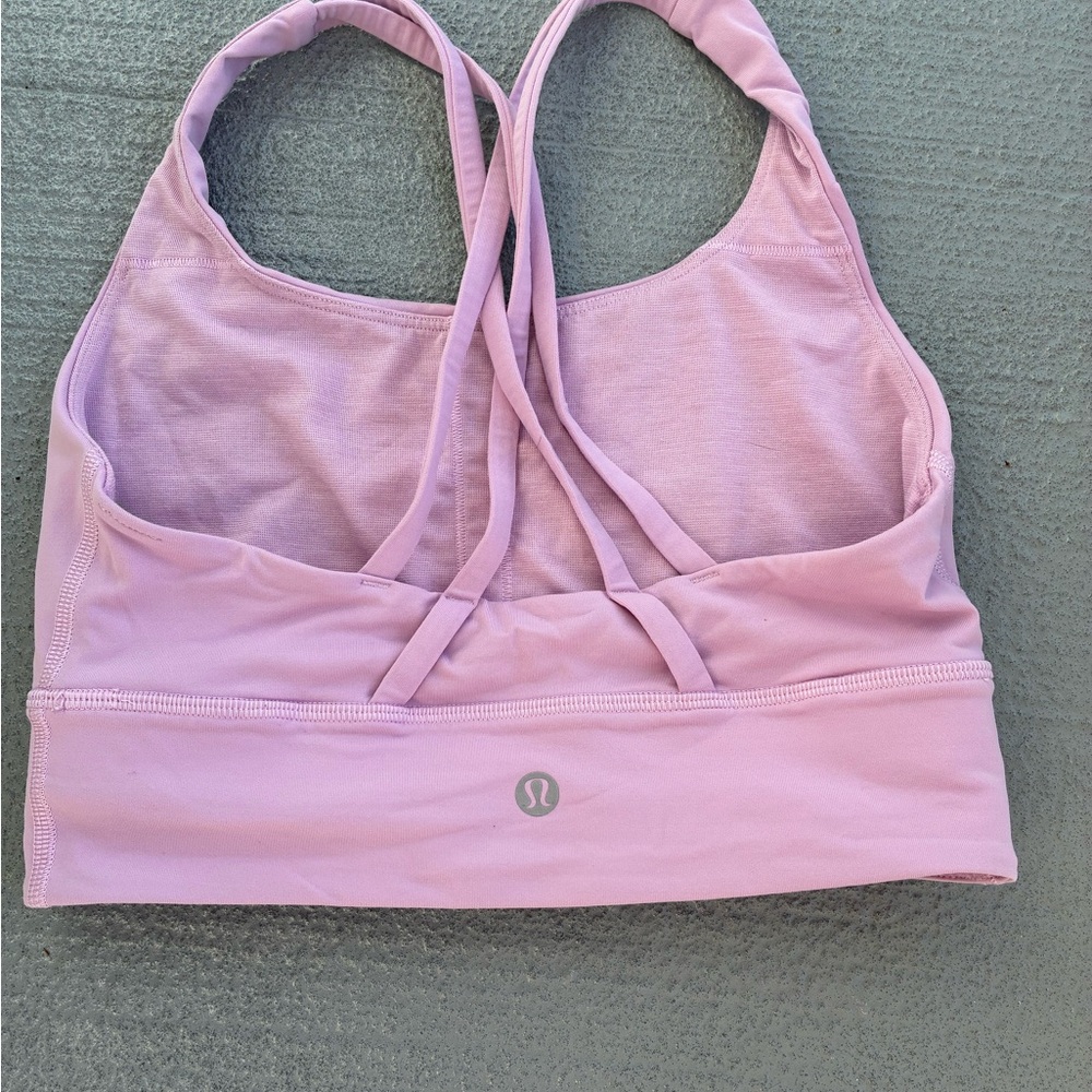 lululemon Pink Shorts and Sports Bra Set - Picture 3 of 11